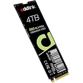 Addlink S93 4TB PCIe 4.0 M.2 Gen 4 Bellek Genişletme SSD, 7400 MB/sn'ye kadar, Diz&uuml;st&uuml; Bilgisayar, Oyun ve İ&ccedil;erik Oluşturucul
