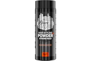 The Shave Factory Hair Styling Powder 30g. Mattifying&Volumizing Powder with Maximum Control-Elegant Design, Ease Of Use, Flexible and Long-Lasting Hold Product For Professional Barbers