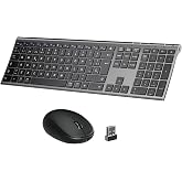 iClever Bluetooth/2.4G Teclado y Ratón DK03-QWERTY Español Teclado Ratón…