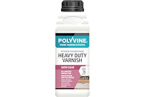 Polyvine Heavy Duty Varnish Satin 500ml