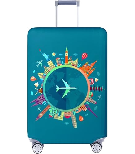 Couvert Voyage Protege Valise Housse Valise élastique 18-32 Pouces - Protection Anti-rayures - Polyester Lavable Housse De Valise Protection Sac De Couchage