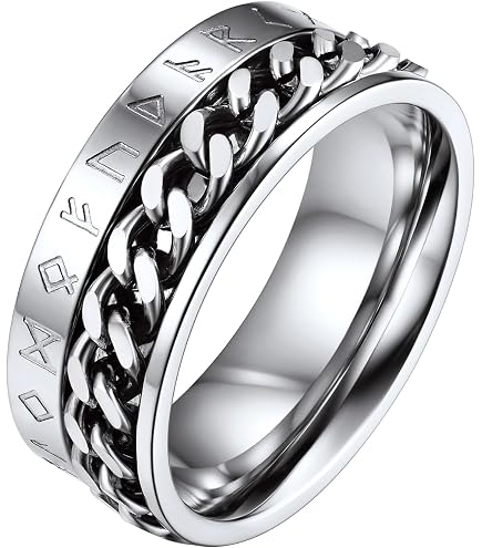 CNICK Smart Ring Con Pagamento Contactless NFC – Design In Titanio, Compatibile Con Visa/Mastercard E Tesla