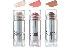 Shefave Contour Stick Set,3 Colour Highlighter Makeup Stick - Highlighter Stick,Contour Stick,Blush Stick - Facial Contour Shaping Long Lasting & Smoothing Gliding Face Brightens & Shades Pen