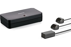 Przedłużacz Podczerwieni - Marmitek Invisible Control 6 XTRA - Obsługa Urządzeń w Zamkniętej Szafce - Kompatybilny ze Wszystkimi Europejskimi Dekoderami TV - Bardzo mały Odbiornik - Infrared Extender