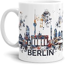 Wuppertal Tasse Mit Skyline – Keramik, Weiß, Spülmaschinenfest, 300–500 Ml, Made In Germany
