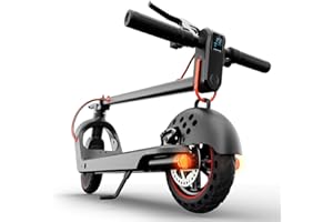 WQSCOOTER-GO Monopattino elettrico da 8,5 pollici - 3 modalità di velocità, batteria di classe A da 10,4 Ah, autonomia fino a 21 miglia, capacità di carico di 300 lbs con indicatori di direzione per adulti e pendo