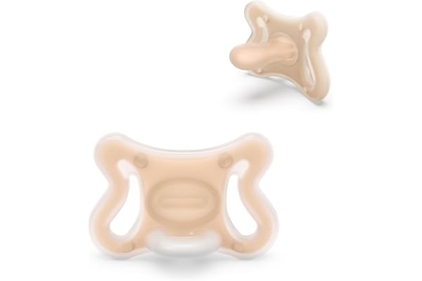 Suavinex Chupete Recién Nacido Zero Zero, Bebé -2/2 Meses Fair | Tetina Fisiológica SX Pro, Plana y Flexible, Mini Apto Prematuros y Piel Sensible, Hipoalergénico, Silicona Skin-Friendly