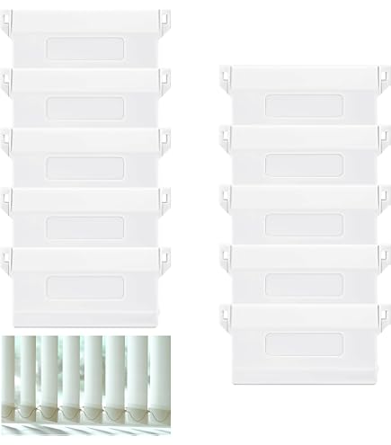 Madeco Rail 89 mm voor verticale lamellen wit 160 cm