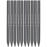 Faber-Castell İğne U&ccedil;lu Ke&ccedil;eli Kalem Seti, 10&rsquo;lu, Siyah Renk, Havalandırmalı Kapak, Kağıt ve Karton Y&uuml;zeyler İ&ccedil;in Uygun