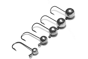 BIG FISH Micro Jig Heads size 6 1-5g LRF Ultra Light Soft Lure Drop Shot Fishing Set