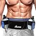 Produktbild Running Gürtel mit Reißverschluss Taschen, langlebiger Gürtel Taille, zwei 170 ml BPA-frei Wasser Flaschen, verstellbarer Fitness Workout Gürtel für Sport, Wandern, Walking & für iPhone, Samsung und andere Smartphones