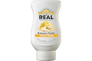 REÀL INFUSED EXOTICS Reàl Syrup | Sirope de frutas con puré de plátano 500 ml