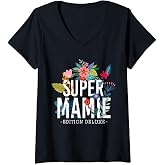 T-Shirt Annonce Grossesse Pour Halloween - Col En V, Décontracté - Costume Drôle Pour Future Maman - 3