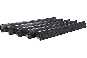 GFTIME 57cm Flavorizer Bars 7537 pour Weber Spirit E310/320 (2007-2012) avec Boutons de brûleur latéral, Couvercle de brûleur 7536 pièces de Rechange pour Spirit 700, Weber 900