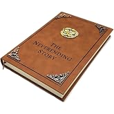 The Endless Story Book Auryn Bastian Atreyu Replica Novel Brown