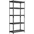 Rhino Racking - 5 Tier Heavy-Duty Boltless Wire Shelving Unit - 1000kg Load Capacity - 152 x 75 x30 cm