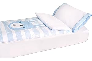 PEKEBABY Saco Nórdico desenfundable Minicuna (50 x 80 cm) COELLO AZUL