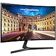 Samsung Monitor CF39 (C27F396), Curvo (1800R), 27", 1920 x 1080 (Full HD), VA, 60 Hz, 4 ms, FreeSync, HDMI, D-Sub, Ingresso A