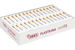 Jovi PLASTILINA, color blanco, 1500 gramos (7001)