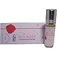 Al Rehab Attar Alcohol Free long lastining Highly Concentreted Perfume oil With Easy Apply Rollon (Red Rose)