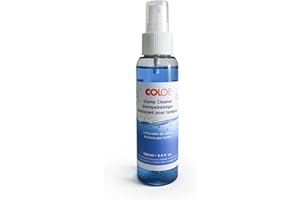 COLOP Stempel Reiniger 100 ml. Reinigungsspray für Stempel, einfache Anwendung, Transparent, Klar