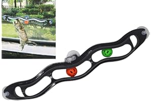 BPS(R) BPS Juguetes Interactivo de Bola para Mascotas Gatos de Ventana Juguete de Atracciones de Bola Circuito de Rodillos 58.5 * 10 * 4 BPS-10300