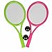 Produktbild 4 tlg. Kinder Tennis SET Tennis Schläger 2 Bälle Beach Strand Garten Ball Spiel