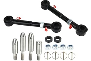 KADIMENDIUM Barra Estabilizadora Delantera Sistema de Desconexión Rápida Rendimiento Todoterreno Mejorado Estabilizar la Carrocería del Vehículo Barra Estabilizadora de Acero Inoxidable Kit