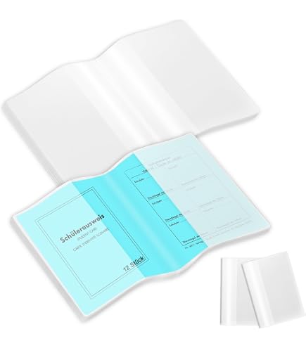 Lot De 100 Pochettes De Protection PVC Transparent VSHZXFH - Étanche - Pour Cartes (ID, Crédit, Sécurité Sociale)