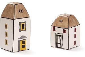 Egan Sal y pimienta, cerámica esmaltada, marfil, pequeño