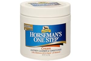 Absorbine Horsemans One Step Leather Cream - Riding Tack Cleaning Equipment