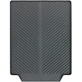 WENKO Abtropfmatte Mod. Linea, Spülbeckenmatte für Geschirr mit geneigter Fläche für optimalen Wasserablauf, aus robustem Kun