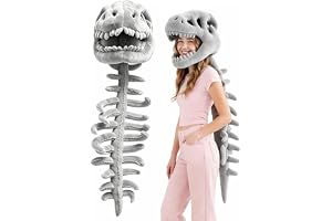 Dinosaurie Skelettkostym, Spinosaurus plysch dino-outfit för vuxna