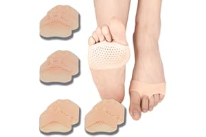 AN-WATTY 8 Pezzi Cuscinetti per Piedi, Cuscinetti per Piedi per Tacchi, Cuscinetti Metatarsali Donna, Plantare Metatarsale, Proteggi Dita Piedi, Cuscinetto Metatarsale, Plantari Ortopedici