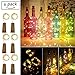 Produktbild 6 Stück LED Flaschenlichter Lichterketten,warmweiß 10LED 1m3.3ft batteriebetrieben (inklusive) Urlaub Kleidung Familie, Flasche DIY, Party, Weihnachten, Halloween, Beleuchtung Deko Märchen Licht