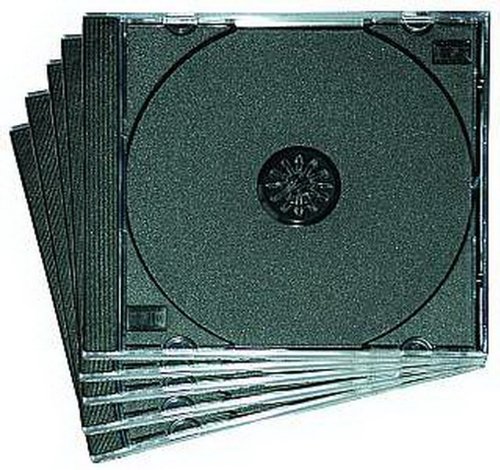 Preisvergleich Produktbild CD-Leerhüllen standard für 12cm CDs, 5er-Pack