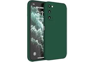 Topme Coque pour Samsung Galaxy S20 (6.2" inches) Etui Housse, Protecteur de Peau en Silicone TPU - Vert foncé