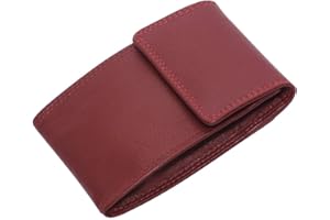 Josephine Osthoff Handtaschen-Manufaktur Étui en cuir avec 2 porte-clés, rouge bordeaux (Rouge) - 966/30