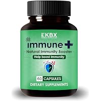 KORBAX Immunity Booster Capsules - Made with Herbal Ingredients, Tulsi, Ashwagandha, Amla, Turmeric etc. 60 Capsules