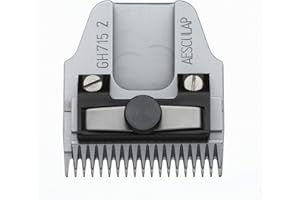 Samsebaer Edizione per: set di taglio originale AESCULAP GH715, 2 mm, per il sistema di testina di rasatura Favorita. Dispositivi compatibili: Aesculap Favorita II / GT104, Favorita CL / GT206, Libra