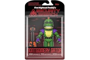 Funko Action Figure: Five Nights at Freddy's (FNAF)- PizzaPlex - Montgomery Gator - Jouet à Collectionner - Idée de Cadeau - Produits Officiels