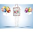 Funcart Happy Birthday Stripe Pull String Pinata (Khoi Bag)