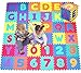 Produktbild Click n' Play, Schaumstoff Alphabet und Zahlen Puzzle Play Matte, 36 Fliesen (Tile Größe - 12 x 30,5 cm)