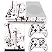 Produktbild Microsoft XBOX ONE S Skin Design Foils Aufkleber Schutzfolie Set - Blood Motiv