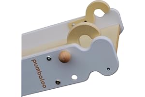 PUMBALOO Pikler Triángulo de Escalada - Plegable - Único Tobogán con Sistema de Fijación Patentado - 3 en 1 - Triángulo Evolutivo Seguro y Ecológico (Natural Seguridad)