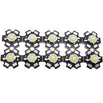 Tyenaza COB-LED-Chips – 3W, 9-11V DC, 10 Stück, Wählbar 3000K/4000K/6500K, Für Beleuchtung & Dekoration