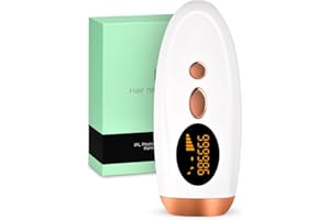 RWSRW IPL Laser Haarentfernung, Haarentfernungsgerät für Frauen und Männer, Körper