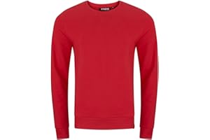 riverso Pullover Herren RIVPhillip Regular Fit Sweatshirt Rundhals Langarm Schwarz Rot Blau Braun Grün Grau S M L XL XL XXL 3XL 4XL 5XL
