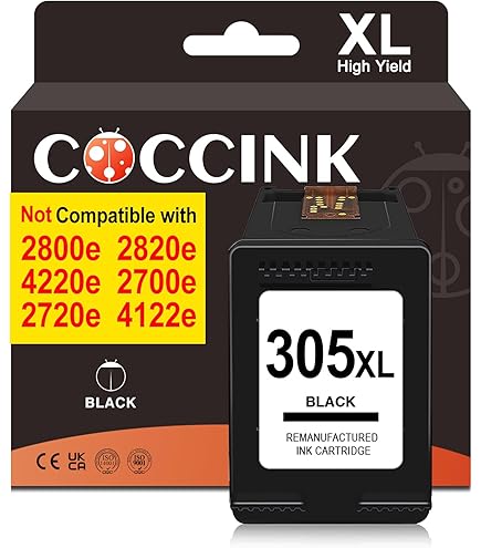 INKONSJOY Rigenerato Cartucce D'inchiostro Sostituzione Per HP 305 XL - Foto 9