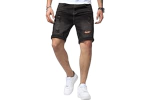 Meilicloth Pantaloncini Jeans Uomo Corti Cotone Estivo Shorts Uomo